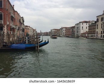 Sinking City Of Venice In The Summer