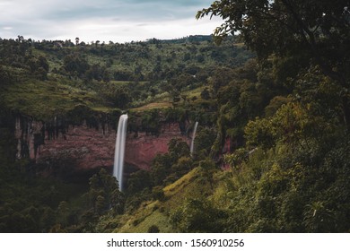 Sipi Falls In The Region Of Mount Elgon In Uganda