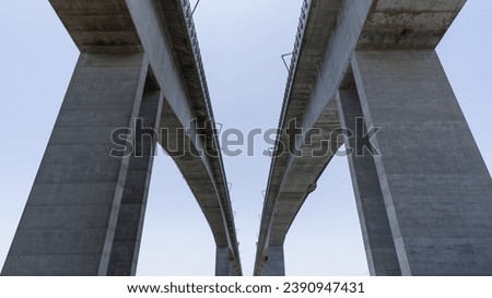 The Sir Leo Hielscher Bridges (formerly known as Gateway Bridge), Brisbane River, Brisbane, Queensland 2023