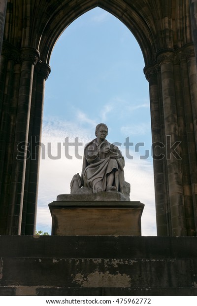 Sir Walter Scott Monument Edinburgh Scotland Stock Photo Edit Now 475962772