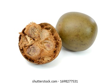 Siraitia Grosvenorii Fruits On White Background Stock Photo 1698277531 ...