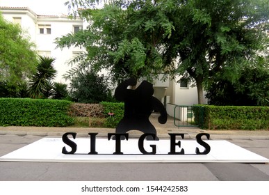 SITGES, SPAIN - October 10, 2018: 51st Sitges Film Festival - Image Of Festival                