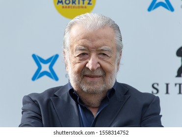 SITGES, SPAIN - October 5, 2019: 52st Sitges Film Festival - Photo Call Of Pupi Avati