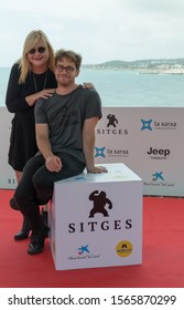 SITGES, SPAIN - October 5, 2019: 52st Sitges Film Festival - Press Conference Of 