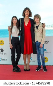 SITGES, SPAIN - October 6, 2019: 52st Sitges Film Festival - Photo Call Of 