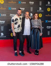 SITGES, SPAIN - October 7, 2019: 52st Sitges Film Festival - Red Carpet Of 