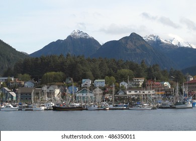 Sitka Harbor, Baranof Island, Alaska