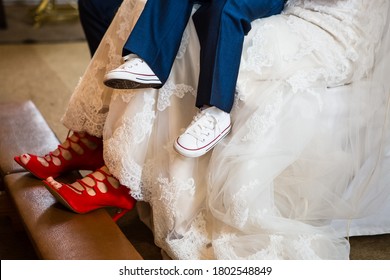 navy and cream shoes for wedding