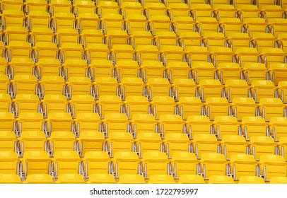 The Sitting In The Indoor Stadium