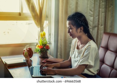 Sitting in the room - Shutterstock ID 696663568