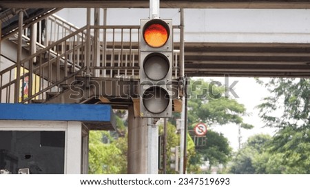 situation on the trafic light
