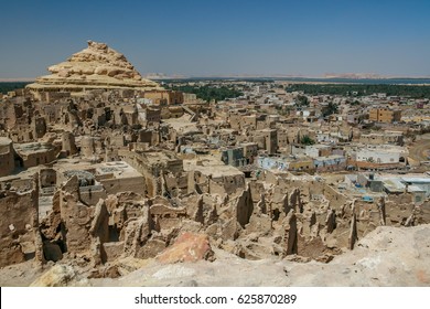 The Siwa Oasis Between The Qattara Depression And The Egyptian Sand Sea In The Western Desert, Nearly 50 Km (30 Mi) East Of The Libyan Border, Wahat Siwa, Egypt