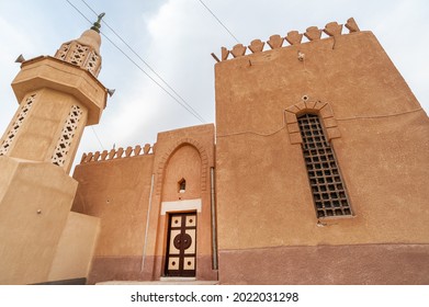 Siwa Oasis, Egypt. March 11th 2018 
Attractive Egyptian Mosque In The Remote Oasis Town Of Siwa In The Great Sand Sea Near The Libyan Border. 
