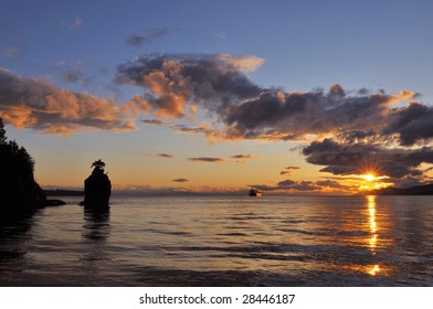 Siwash Rock Sunset