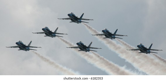 Six Blue Angels