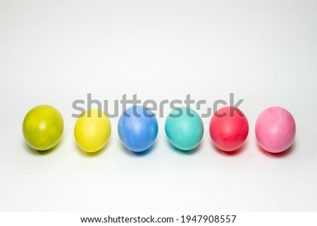 Similar – Image, Stock Photo Easter circle Colour wheel