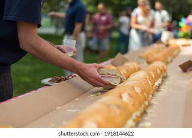 Six Foot Subs At A Party