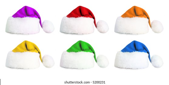 santa hat colors