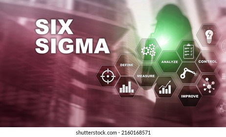 Six Sigma Manufacturing Quality Control Industrial Stock Photo ...