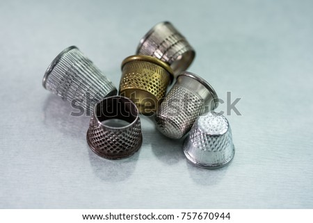 six Thimbles  old and new