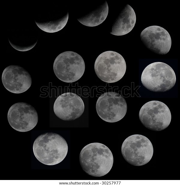 sixteen Moon\
phases