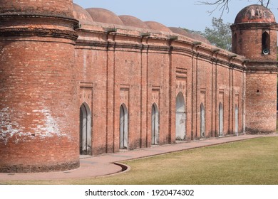 The Sixty Dome Mosque, Is A Mosque In Bangladesh.