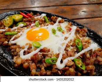 sisig with egg