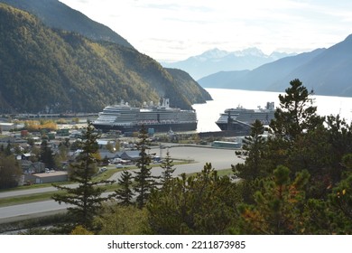 Skagway Alaska U.S.A 10-02-2022
Cruise Ships From Far Away 