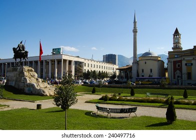 Skanderbeg Square - Tirana - Albania