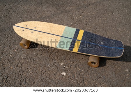 skate board. vintage cruiser skateboard