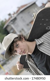 Skate Boarder Portrait