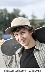 Skate Boarder Portrait