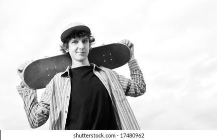 Skate Boarder Portrait