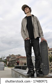 Skate Boarder Portrait