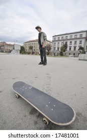 Skate Boarder Portrait