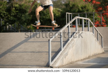 skateboarder skateboarding on skatepark ramp