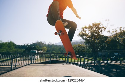 Skateboarder Skateboarding Skatepark Ramp Stock Photo (Edit Now) 1503269732