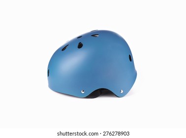 Skater Helmet Isolated On White Background