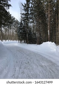 Skating Rink Above Blue Mountain