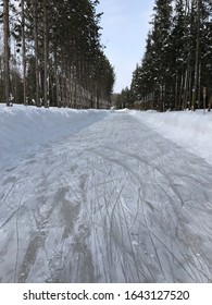 Skating Rink Above Blue Mountain