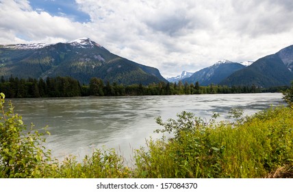 Skeena River, Close Up Prince Rupert BC Canada