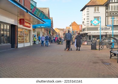 Skegness, UK 10 13 2022 British High Street Scene