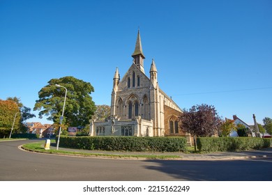 Skegness, UK 10 13 2022 Urban Church Building