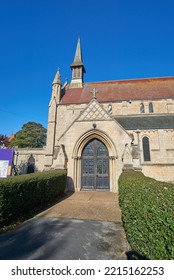 Skegness, UK 10 13 2022 Urban Church Building