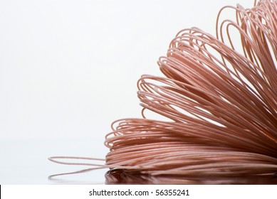 Skein Of Coated Cooper Wire