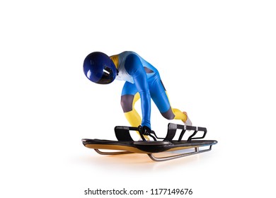 Skeleton Sport Isolated