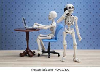 8,706 Skeleton In An Office Images, Stock Photos & Vectors | Shutterstock