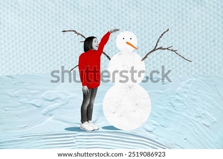 Similar – Image, Stock Photo winter Winter Cold Snow