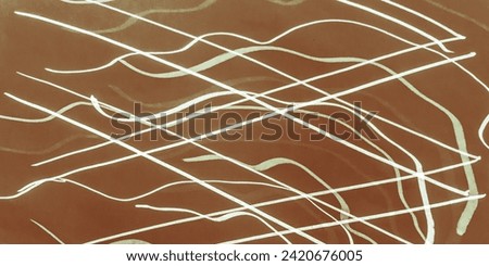 Sketch Line Pattern. Mint Lines. Elegant Watercolour Paint Textured. Water Color Isolated. Modern Brush Bubbles Pattern. Backdrop. Texture Dash.