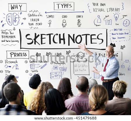 Sketch Notes Creative Drawing Design Graphic Concept